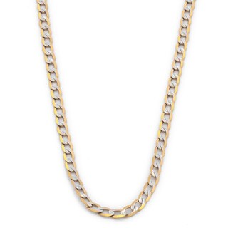 Foto 1 | Cadena Estilo Barbada Oro Italiano Sólido 14k 55 Cm