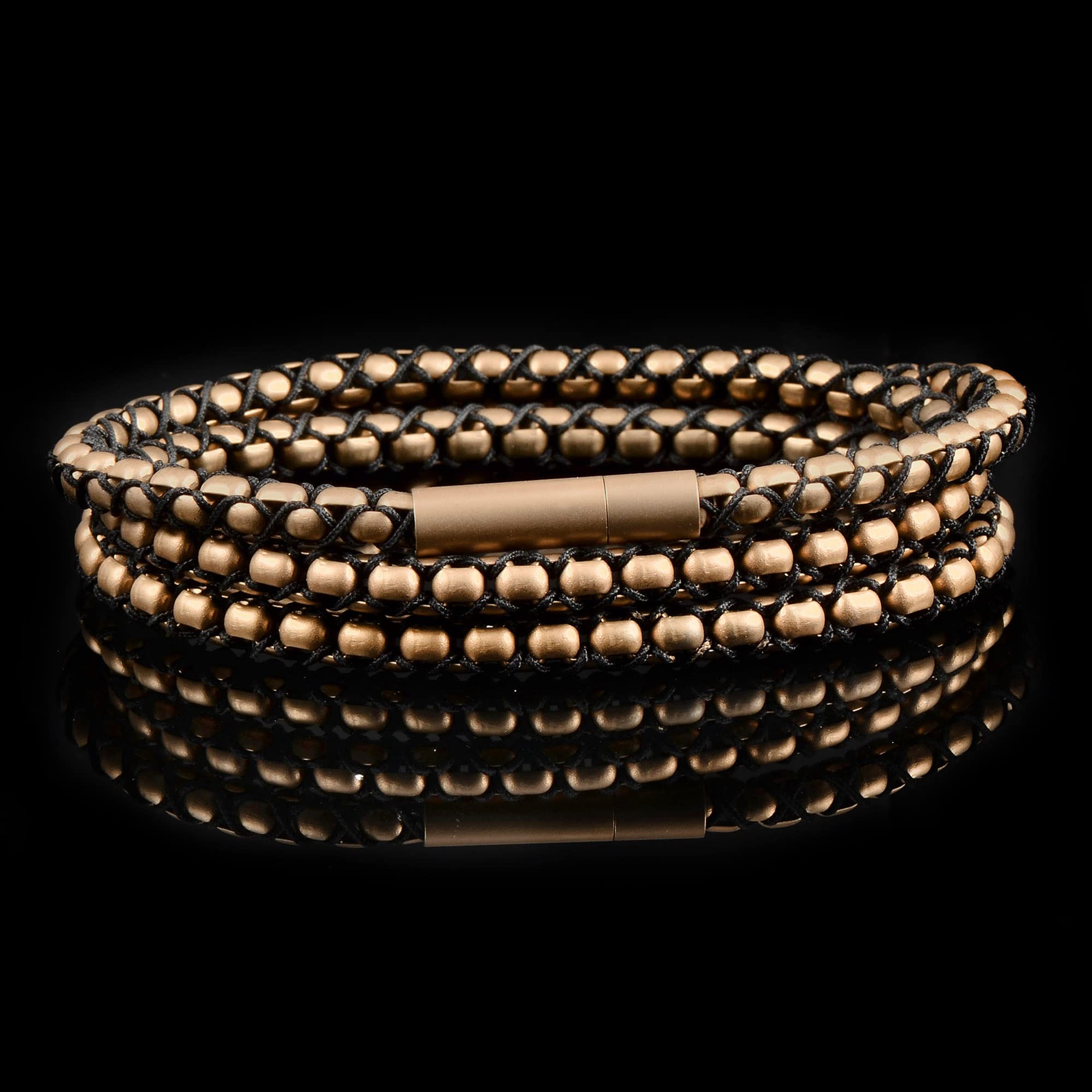 Foto 5 pulgar | Collar Crisol, Acabado Mate, Acero Chapado En Oro Rosa, 26 Cm - Venta Internacional.