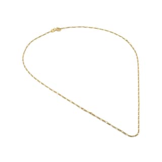 Foto 3 | Cadena Figaro 1.5 Mm Oro Italiano Sólido 18k 45 Cm