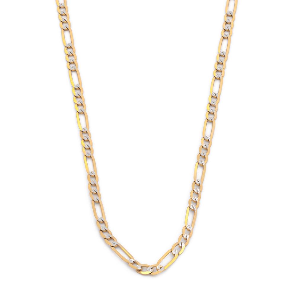 Foto 1 | Cadena Estilo Cartier Diamantada Oro Italiano Sólido 10k 45 Cm