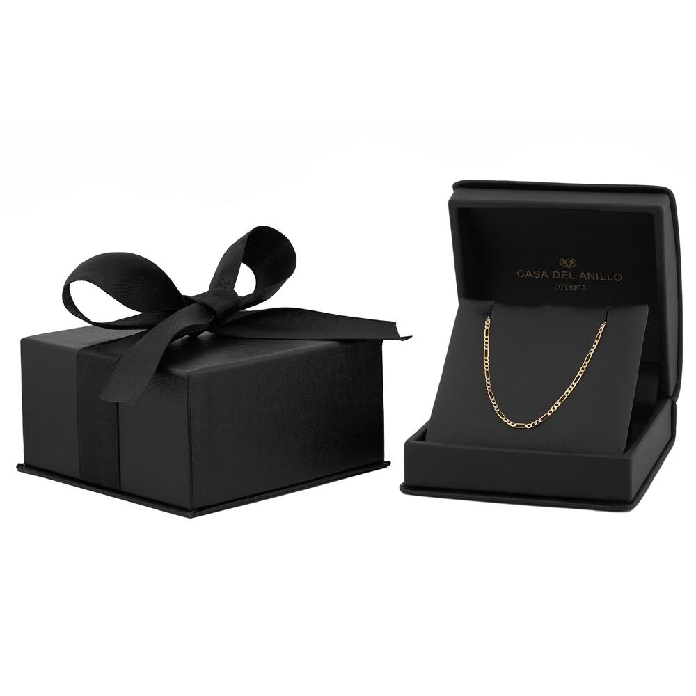 Foto 5 pulgar | Cadena Estilo Cartier Diamantada Oro Italiano Sólido 10k 45 Cm