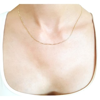 Foto 6 | Cadena Estilo Cartier Diamantada Oro Italiano Sólido 10k 45 Cm