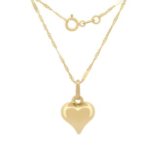 Foto 2 | Hermosa Cadena Gargantilla Dama Corazón Oro Sólido 14k