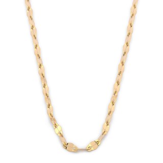 Foto 1 | Cadena Plaquitas 1.5 Mm Oro Sólido 14k 45 Cm