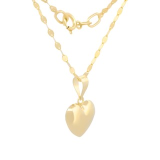 Foto 3 | Cadena Gargantilla Dama Corazón Mediano Oro 10k Sólido