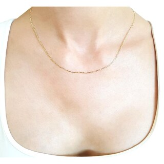 Foto 5 | Cadena Estilo Cartier Diamantada Oro Italiano Sólido 14k 45 Cm