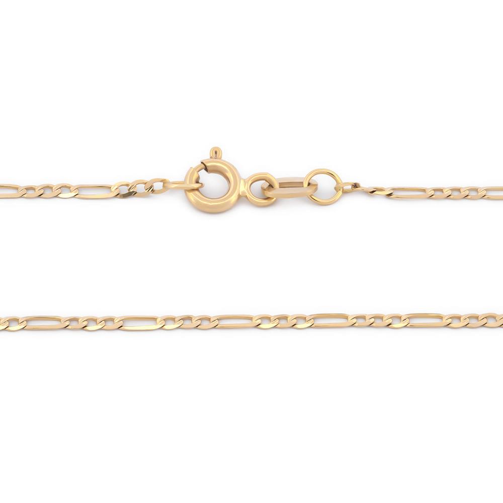 Foto 2 | Cadena Estilo Cartier Oro Italiano Sólido 14k 45 Cm