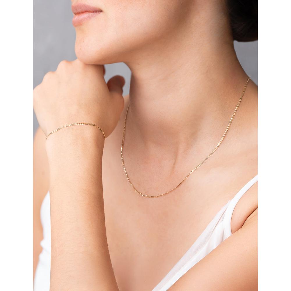 Foto 7 pulgar | Cadena Estilo Cartier Oro Italiano Sólido 14k 40 Cm