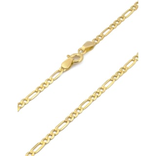 Foto 2 | Cadena Figaro 3mm 60 Cm Oro Sólido 14k