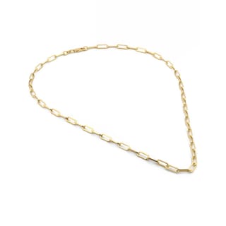 Foto 2 | Bonita Cadena Gargantilla Clip 3 Mm 55 Cm Oro Sólido 14k