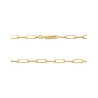 Foto 3 | Bonita Cadena Gargantilla Clip 3 Mm 55 Cm Oro Sólido 14k