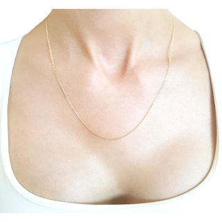 Foto 6 | Cadena Estilo Barbada Oro Italiano Sólido 14k 50 Cm