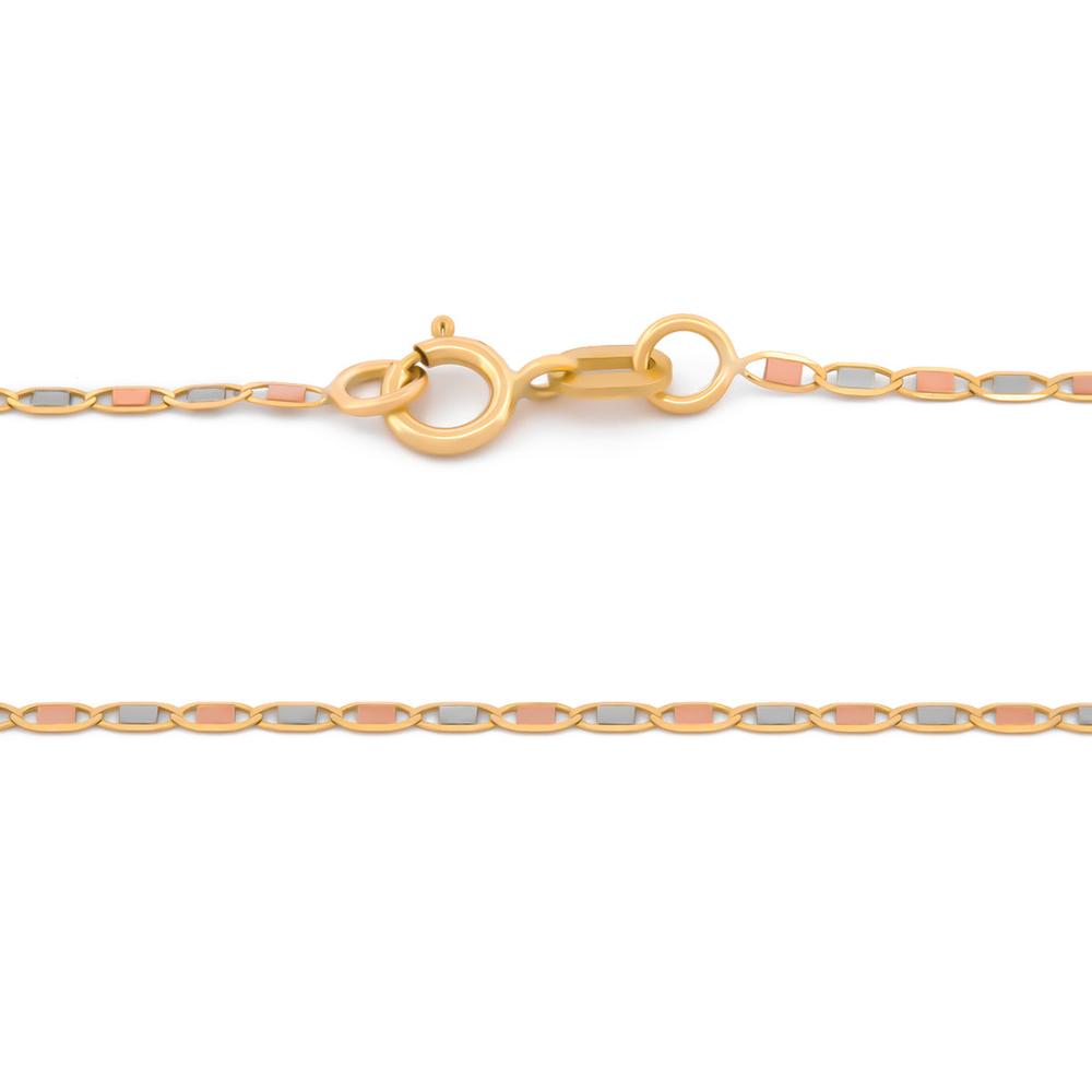 Foto 2 | Cadena Gucci Espejo Oro Sólido Florentino Italiano 10k 45 Cm