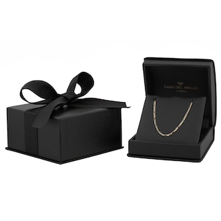 Foto 4 | Cadena Estilo Cartier Diamantada Oro Italiano Sólido 14k 40 Cm