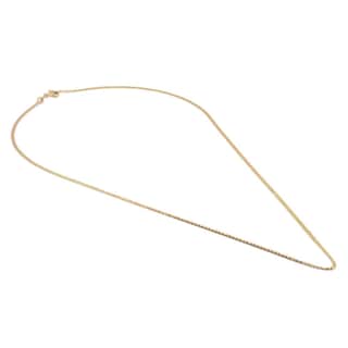 Foto 3 | Cadena Estilo Barbada Oro Amarillo Sólido 14k 45 Cm