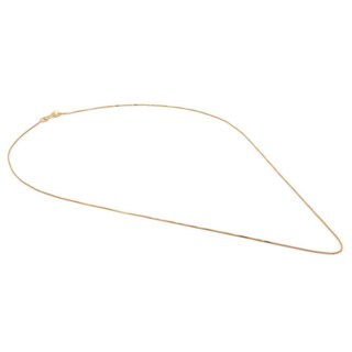Foto 2 | Cadena Cubo Oro Italiano Sólido 14k 45 Cm