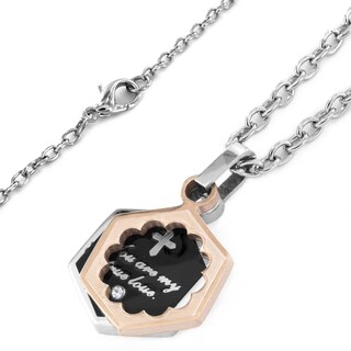 Foto 2 | Collar West Coast Jewelry Elya Para Mujer De Acero Inoxidable Con Circonita Cúbica - Venta Internacional.
