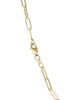 Foto 2 | Cadena Clip Paper 3mm 10k Oro