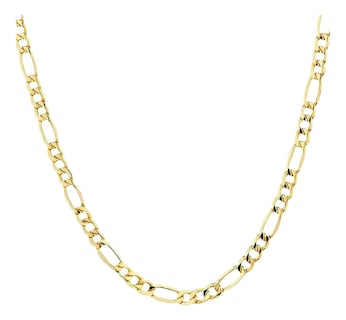 Foto 2 | Cadena Oro Italiano 10k Figaro 3x1 45cm X 2.8mm: Elegancia