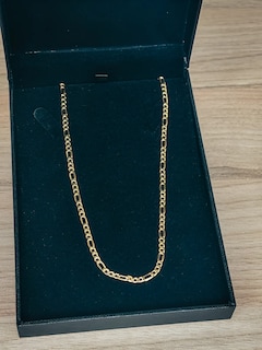 Foto 4 | Cadena Figaro 3x1 Oro Italiano 10 K 50cm X 2.8mm | Elegancia