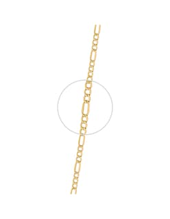Foto 4 | Cadena Cartier 10k Oro Italiano 4mm 60 Cm