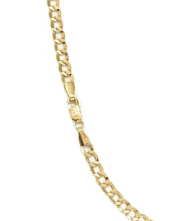 Foto 3 | Cadena Barbada 2mm 55cm 10k Oro Italiano
