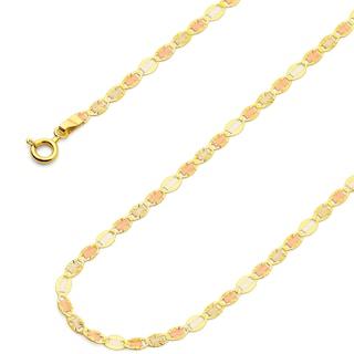 Foto 1 | Collar Valentino Oro Italiano 10k 45cm X 2.2 Mm