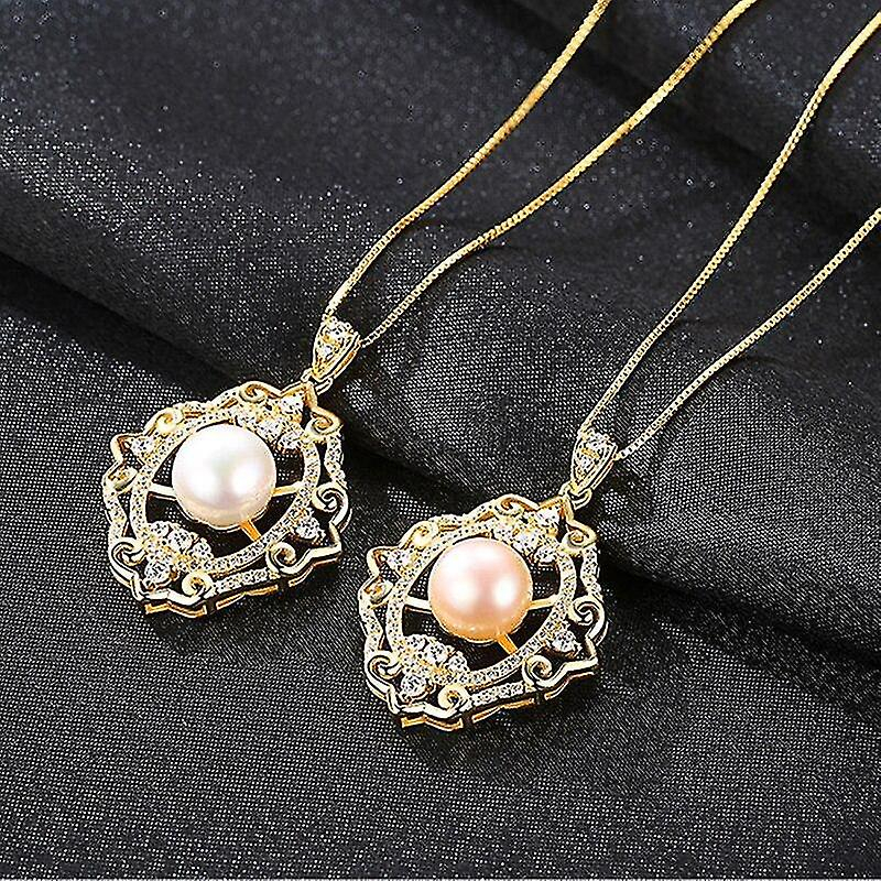 Foto 5 pulgar | Colgantes Huoguo Con Forma De Amuletos De Plata Maciza 925 Con Perla - Venta Internacional.