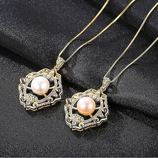 Foto 4 | Colgantes Huoguo Con Forma De Amuletos De Plata Maciza 925 Con Perla - Venta Internacional.