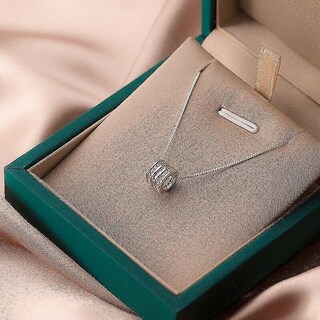 Foto 4 | Collar Huoguo Con Colgantes De Plata De Ley 925 Para Mujer - Venta Internacional.
