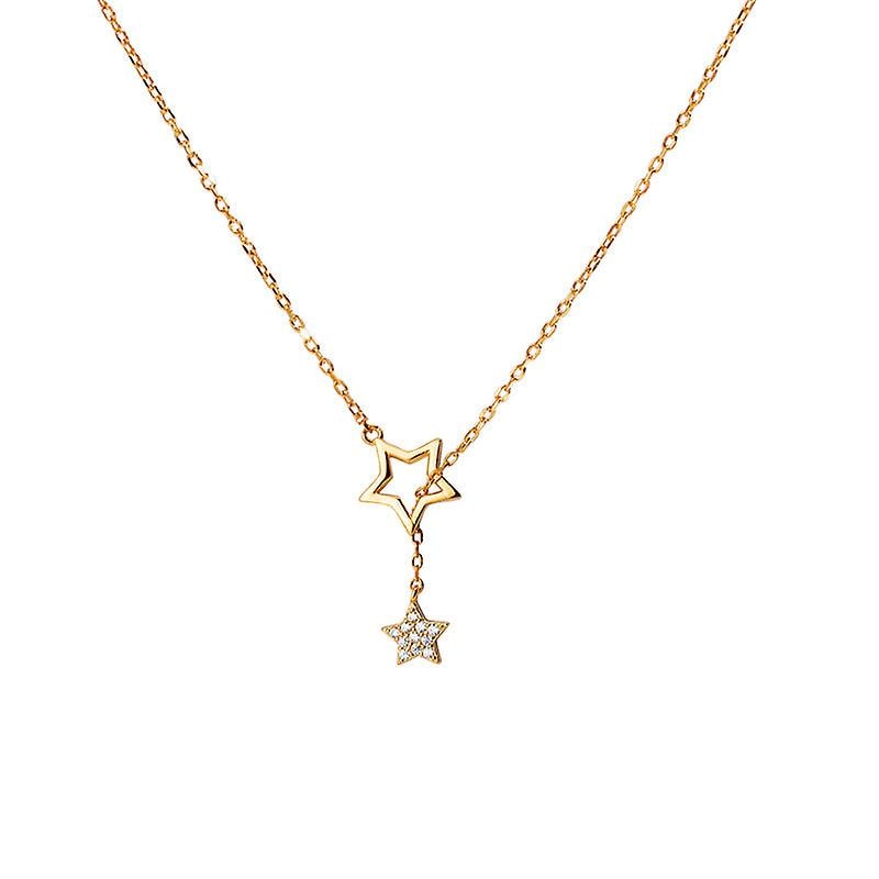 Collar Huoguo Con Colgante De Estrella De Plata De Ley 925 Para Mujer - Venta Internacional. $537