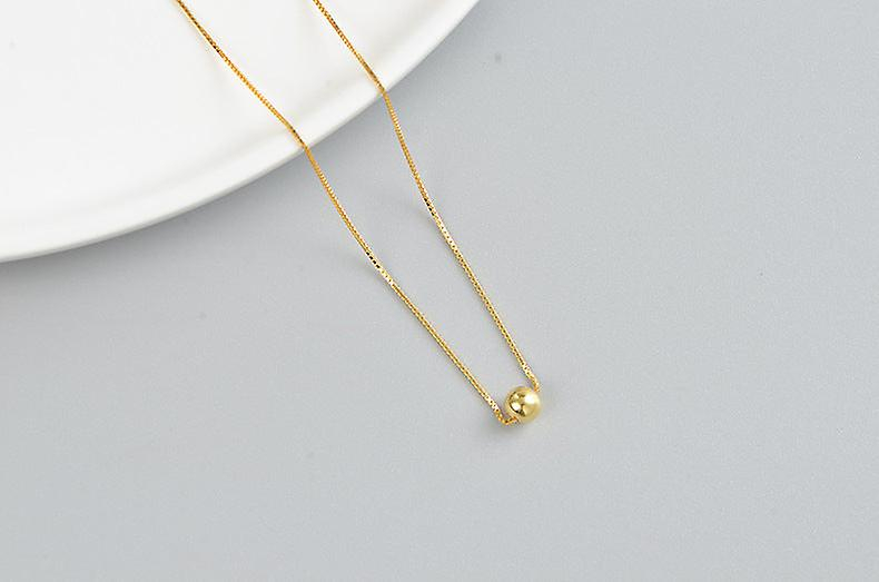Foto 2 | Collar Huoguo A044 De Plata De Ley S925 Para Mujer Con Colgante - Venta Internacional.