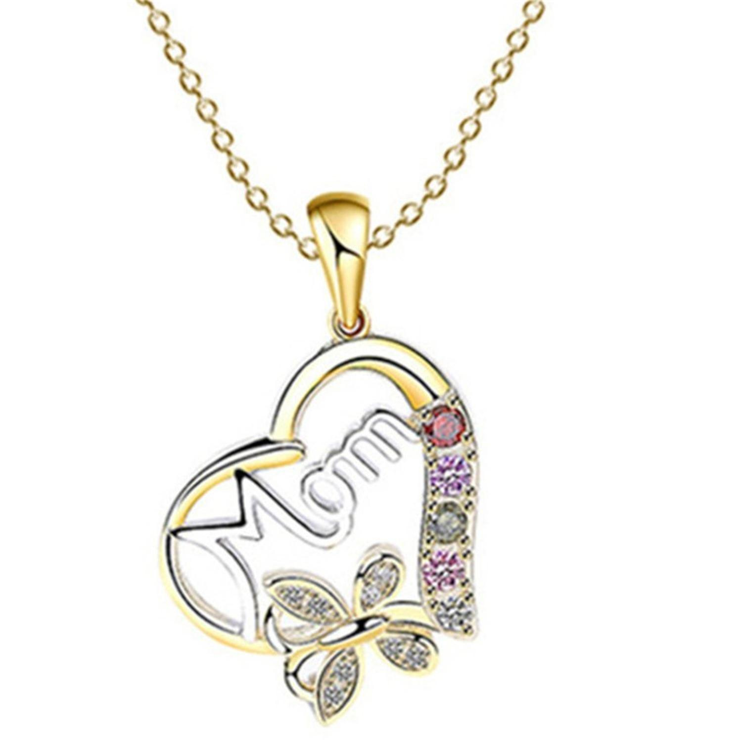 Foto 3 pulgar | Colgante Huoguo Con Forma De Mariposa Y Amor Para Mujer En Aleación - Venta Internacional.