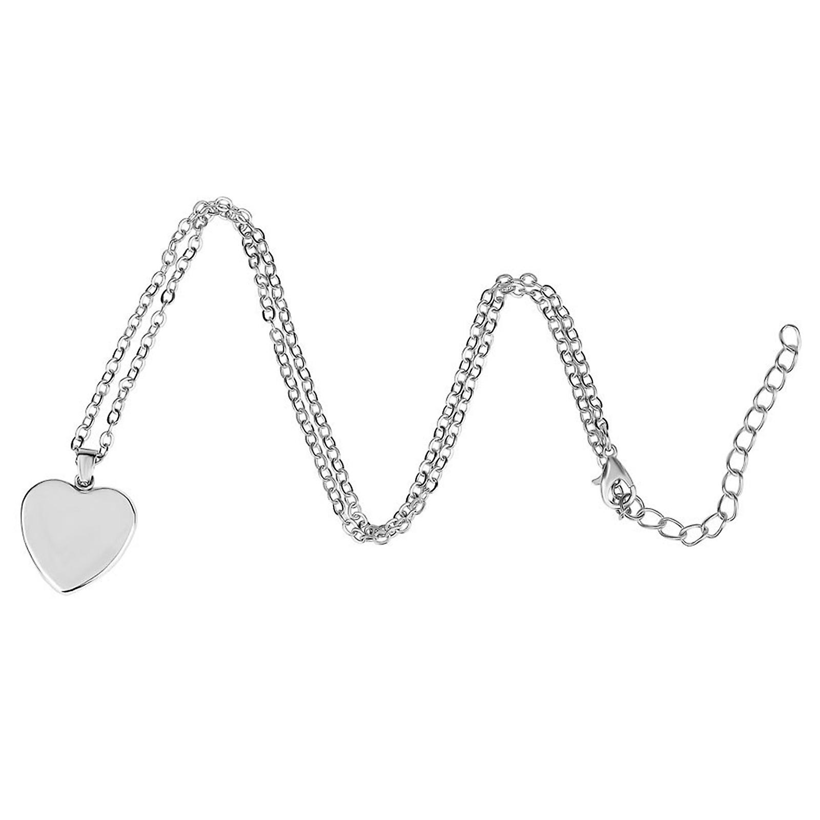 Foto 5 pulgar | Collar Con Colgante En Forma De Corazón Grabado «te Amo» Para Mamá - Venta Internacional.