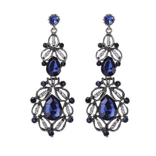 Foto 1 | Pendientes Huoguo Modernos Perlas De Imitación De Circonio En Espiral Para Mujer - Venta Internacional.