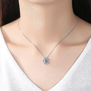Foto 1 | Collares Huoguo Colgantes De Plata De Ley 925 Para Mujer - Venta Internacional.