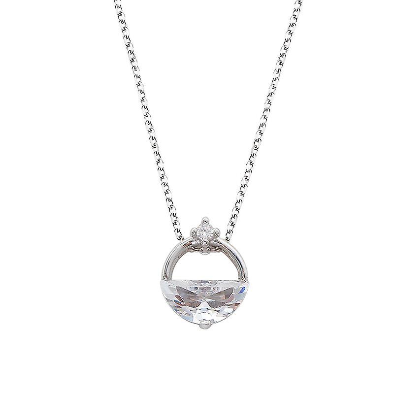 Foto 1 | Collar Huoguo A265 Para Mujer  Plata De Ley S925 Y Diamante - Venta Internacional.
