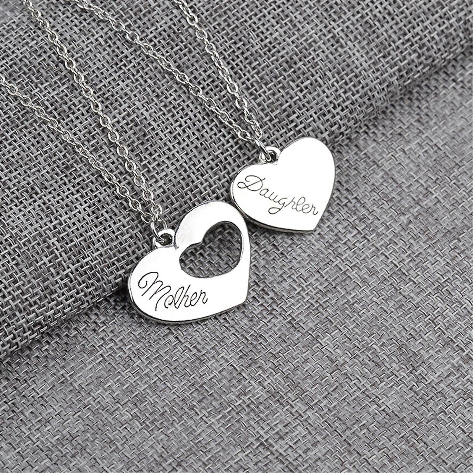 Foto 2 | Collar Huoguo Con Colgante Love Mom Para Regalo Del Día De La Madre - Venta Internacional.