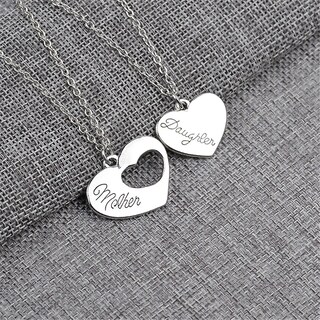 Foto 2 | Collar Huoguo Con Colgante Love Mom Para Regalo Del Día De La Madre - Venta Internacional.