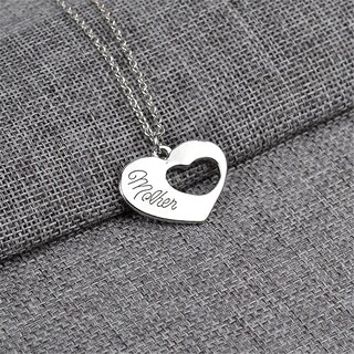 Foto 4 | Collar Huoguo Con Colgante Love Mom Para Regalo Del Día De La Madre - Venta Internacional.