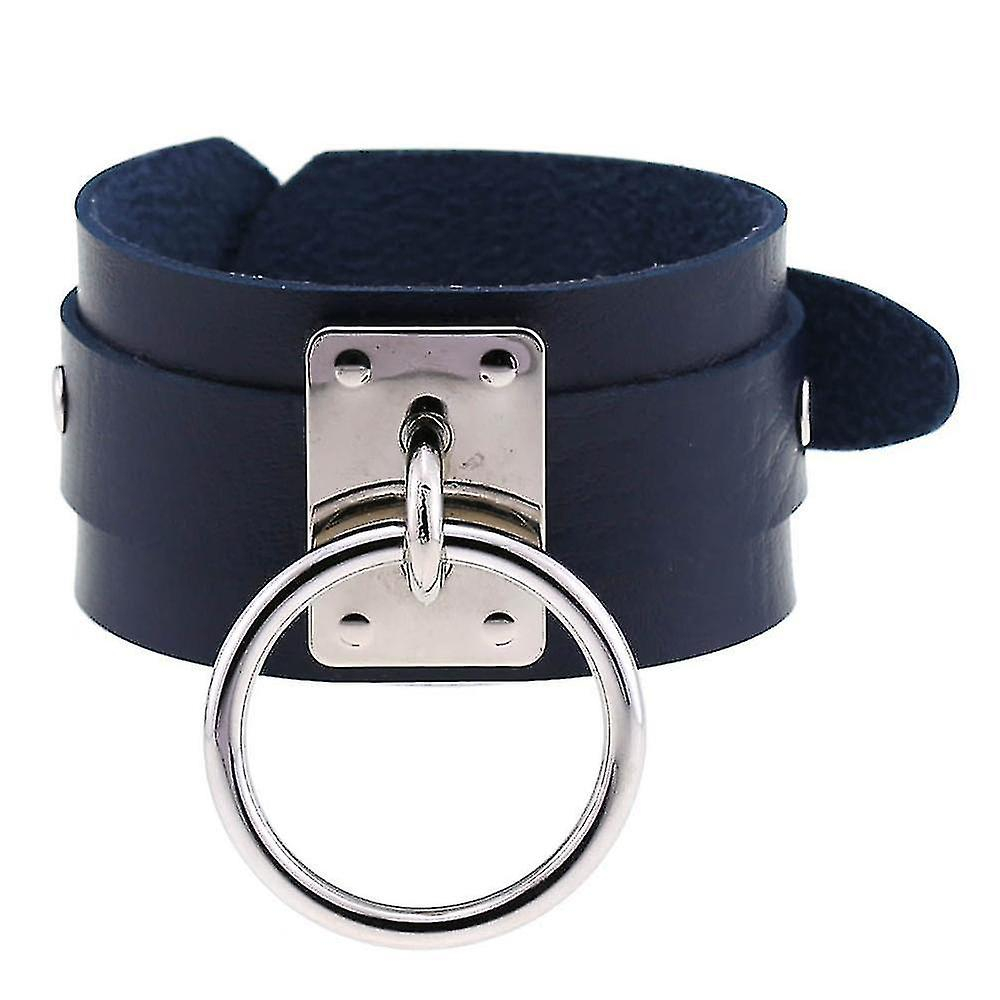Foto 2 pulgar | Pulseras Huoguo Hechas A Mano De Piel Punk Gótica Para Mujer Y Hombre - Venta Internacional.