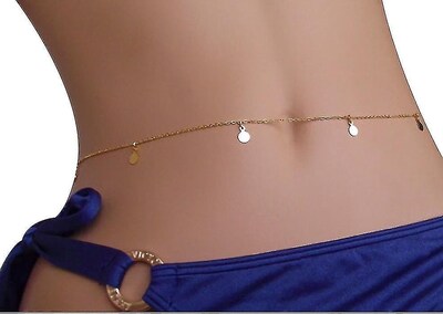 Foto 1 | Cadena De Cintura Cadena Corporal De Metal Multicapa Para Mujer Huoguo - Venta Internacional.