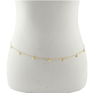 Foto 3 | Cadena De Cintura Cadena Corporal De Metal Multicapa Para Mujer Huoguo - Venta Internacional.