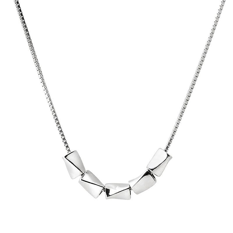 Foto 1 | Collar Huoguo Con Colgante De Grano De Arroz De Plata De Ley 925 - Venta Internacional.