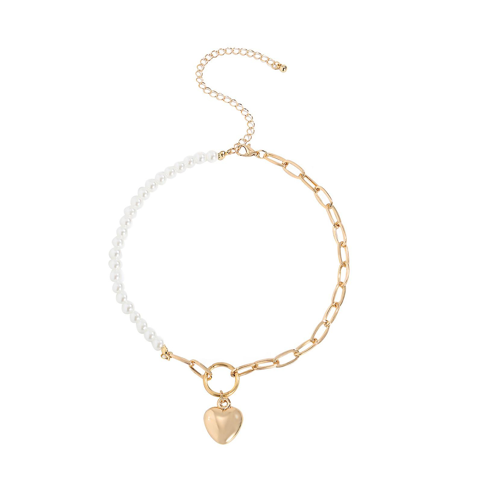 Foto 4 | Collar Huoguo Creative Geometric Pearl Para Mujer - Venta Internacional.