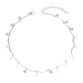 Foto 1 | Collar Tipo Gargantilla Boho Con Cadena De Color Dorado Con Forma De Estrella Pequeña Para Mujer - Venta Internacional.