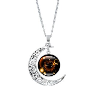Foto 2 | Collar Huoguo Constellation Moon 12 Regalos Para Mamá Y Mujer - Venta Internacional.