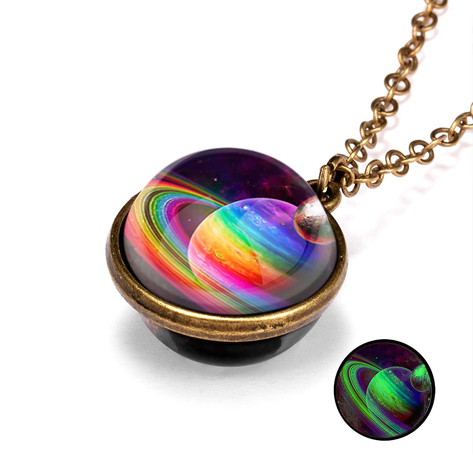 Foto 3 pulgar | Colgante Planetario Huoguo Luminoso Con Cúpula De Doble Cara - Venta Internacional.