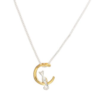 Foto 1 | Collar Moon Cat Clavicle Chain Para Mujer Y Hombre Huoguo - Venta Internacional.