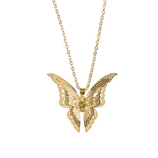 Foto 1 | Collar Huoguo Aleación De Aceite Que Gotea Color Mariposa Para Mujer - Venta Internacional.